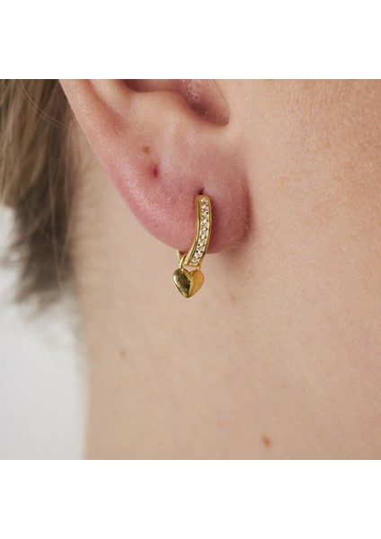 Kalp Sembolü Küpeler modelleri