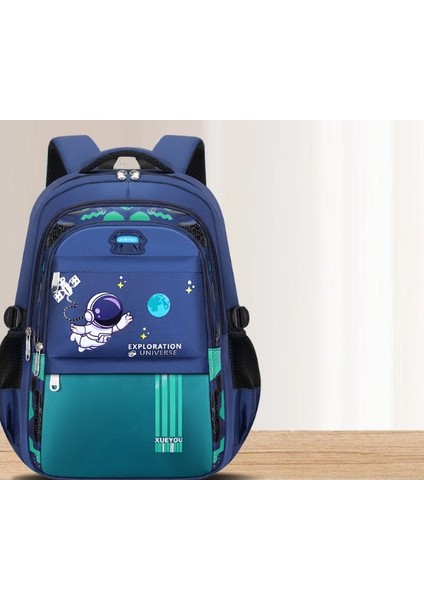 Ilkokul Öğrencileri Için Okul Çantası 1-3-13 Sınıflar Çocuklar Büyük Kapasiteli Yüksek Değer Ins Hafif Sırt Çantası Uzay Çocuk Sırt Çantası (Yurt Dışından)