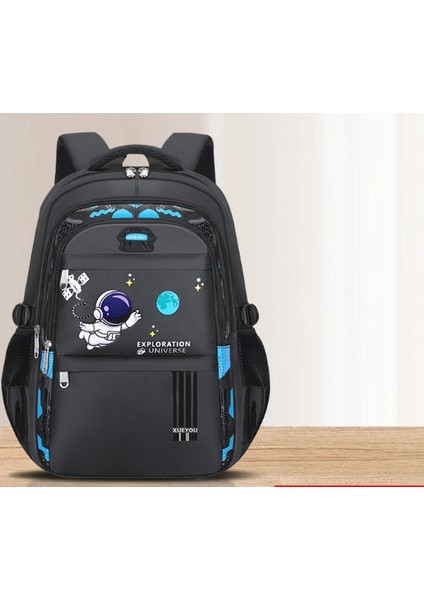 Ilkokul Öğrencileri Için Okul Çantası 1-3-17 Sınıflar Çocuklar Büyük Kapasiteli Yüksek Değer Ins Hafif Sırt Çantası Uzay Çocuk Sırt Çantası (Yurt Dışından)