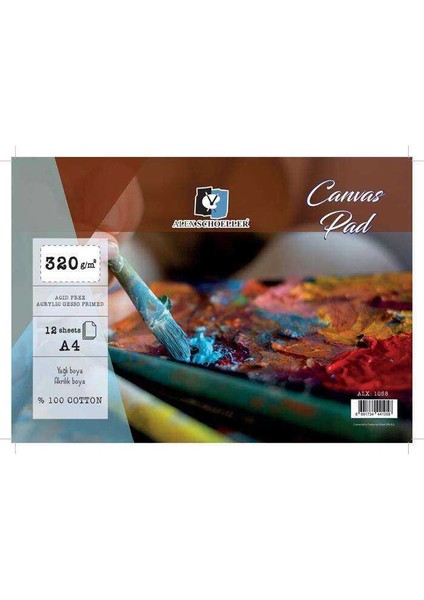 Alex Canvas Pad 320 gr A4