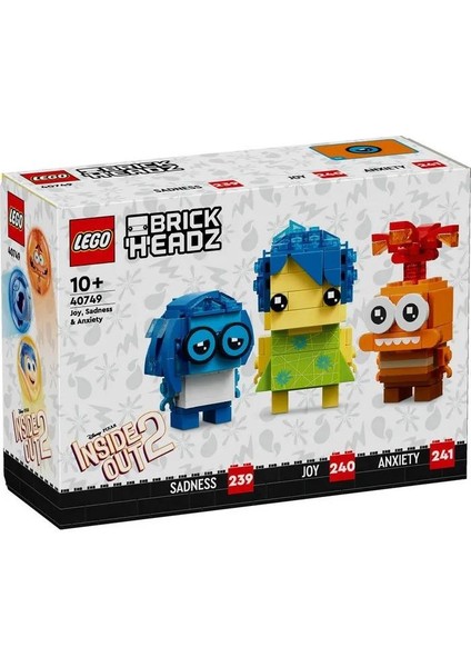 Brickheadz 40749 Joy, Sadness And Anxiety