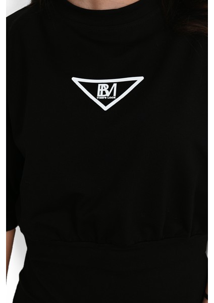 Kadın Askılı Kaşkorse Tişört Elbise Takım 3791-23 indirimleri