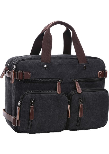 Kahki-S Dönüştürülebilir Sırt Çantası Messenger Çanta Dizüstü Bilgisayar Evrak Çantası Iş Çantası Çanta (Yurt Dışından) modelleri