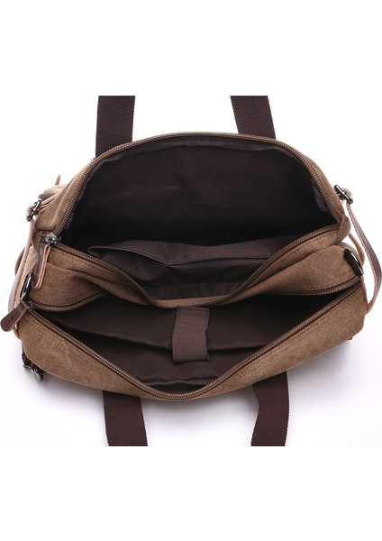 Kahki-S Dönüştürülebilir Sırt Çantası Messenger Çanta Dizüstü Bilgisayar Evrak Çantası Iş Çantası Çanta (Yurt Dışından) indirimleri