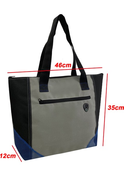 Sarı Erkek Çanta Özel Logo Marka Özel Etiket Su Geçirmez Premium 300D Oxford Rpet Tote Evrak Çantası Adam El Çantası Iş Için (Yurt Dışından)