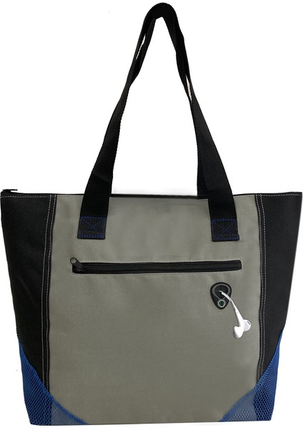 Mor 2024 Yeni Tasarımcı Işık Yeniden Kullanılabilir Nefes Rahat Moda Şık Tote Adam Fermuarlı Erkek Çanta Çanta ile Kulaklık Deliği (Yurt Dışından)