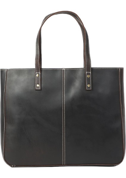 Siyah Yeni Tasarımcı Sıcak Satış Moda Taşınabilir Basit Erkek Omuz Çantaları Çanta Tote Çanta Unisex (Yurt Dışından)