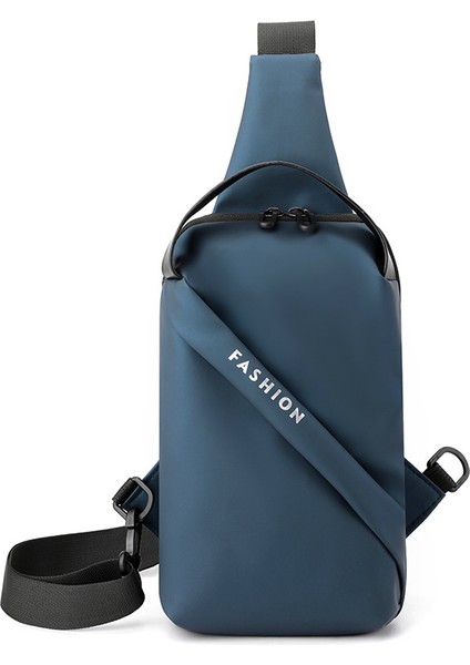 C3 Moda Koşu Cep Telefonu Omuz Crossbody Çanta Çok Fonksiyonlu Erkek Göğüs Sling Çanta (Yurt Dışından)