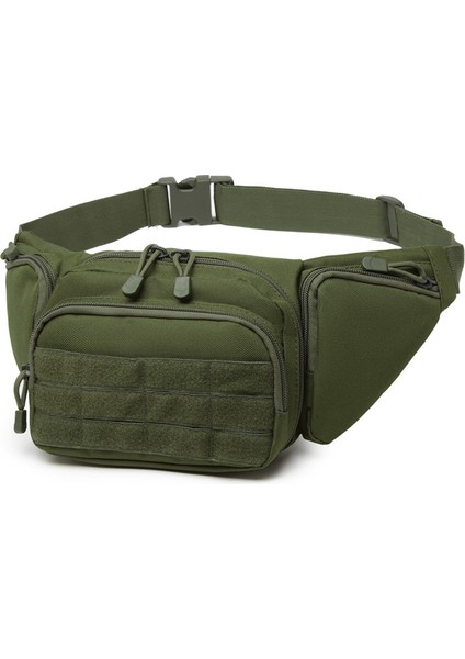 C Özel Logo Dayanıklı Taktik Erkek Bel Çantaları Oxford Yürüyüş Fanny Paketi Telefonu Çanta Açık Spor Kamp Crossbody Çanta (Yurt Dışından)
