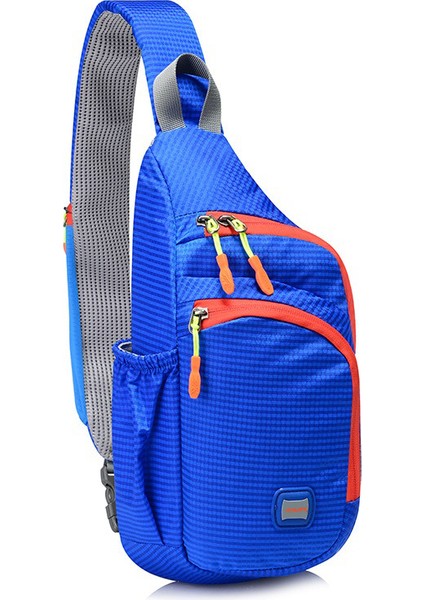 Mavi 2023 Özel Çok Fonksiyonlu Yürüyüş Seyahat Dayanıklı Spor Tek Kollu Çanta Crossbody Göğüs Erkekler Messenger Sling Omuz Çantası (Yurt Dışından)