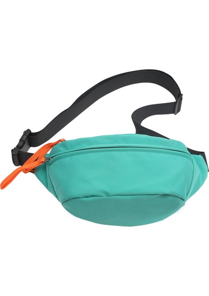 Yeşil Saf Renkler Cep Telefonu Crossbody Çanta Erkekler ve Kadınlar Renkli Yan Tek Kollu Çanta Erkekler Için Basit Tasarım Omuz Çantaları (Yurt Dışından)