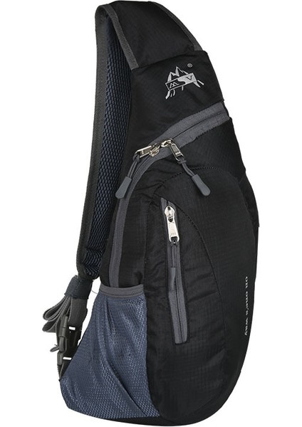 5 Erkek Özel Spor Çanta Tek Omuz Sling Göğüs Çantası Crossbody Sırt Çantası (Yurt Dışından)