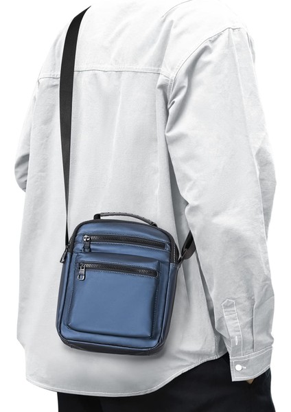 Floresan Yeşil Su Geçirmez Erkek Tek Omuz Göğüs Dışında Crossbody Çanta Erkek Seyahat Çantası Messenger Çantanızı Özelleştirin (Yurt Dışından)