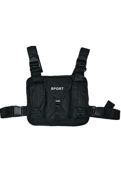 Mor Yeni Moda Su Geçirmez Göğüs Çantası Hafif Günlük Seyahat Sling Çanta Erkekler Crossbody Çanta Erkekler Için (Yurt Dışından)