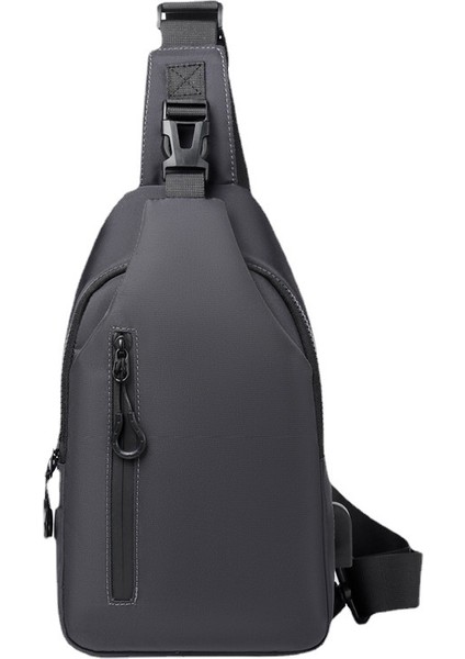 C1 Erkek Crossbody Çanta 2022 Yeni Rahat Erkek Çanta Çok Amaçlı Göğüs Çanta Tek Omuz Çapraz Sırt Çantası Çanta Moda RY74187 (Yurt Dışından)