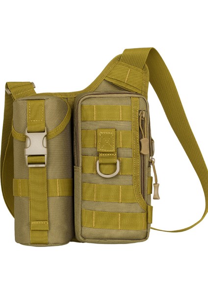 2 Dağcılık Maratonu Çok Fonksiyonlu Spor Cep Telefonu Erkek Açık Su Şişesi Çantası Taktik Koşu Bel Omuz Çantası (Yurt Dışından)