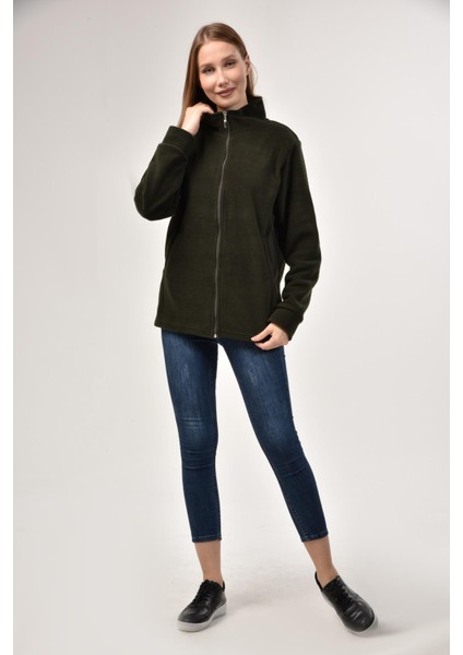 Fermuarlı Cepli Polar Mont modelleri