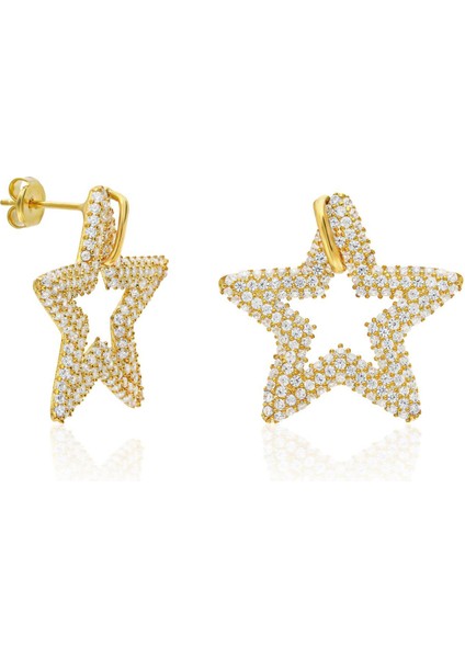 Hollywood Yıldızı Küpeleri