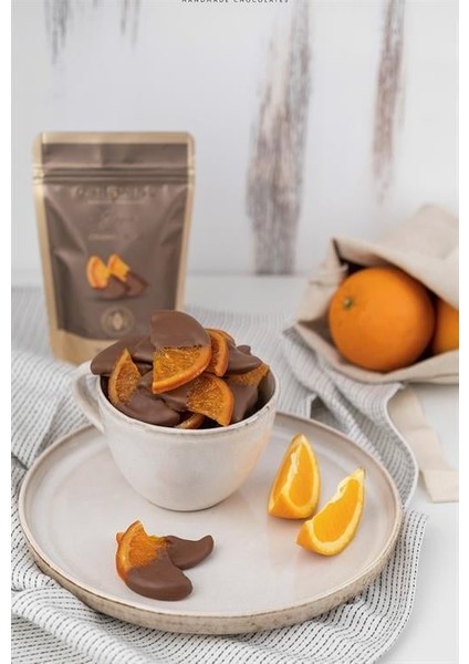 Glazed Sütlü Çikolatalı Portakal Dilimi 80g