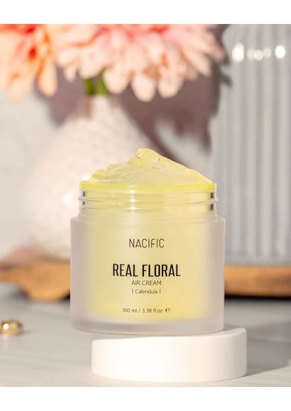 Real Floral Air Cream Calendula 100ML - Nemlendirici ve Canlandırıcı Krem