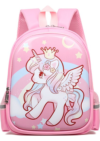 Anaokulu Okul Çantası 3-6 Yaş Büyük Kapasiteli Sırt Çantası Tek Boynuzlu Sırt Çantası (Yurt Dışından)