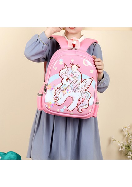 Anaokulu Okul Çantası 3-6 Yaş Büyük Kapasiteli Sırt Çantası Tek Boynuzlu Sırt Çantası (Yurt Dışından) fiyatları