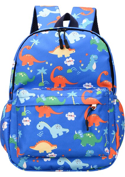 Çocuk Okul Çantası 3-5 Yaş Anaokulu Okul Çantası Dinozor Desen Sırt Çantası (Yurt Dışından)