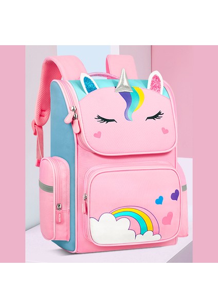 Çocuk Okul Çantası Tek Boynuzlu At Okul Çantası Ilkokul Sırt Çantası (Yurt Dışından) fiyatları