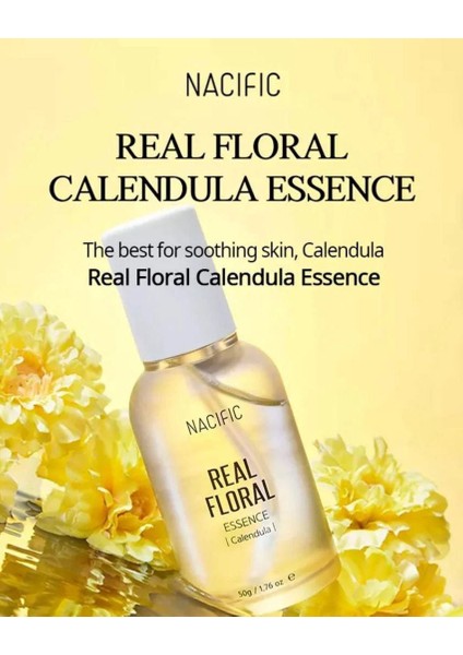 Real Floral Essence Calendula - Yatıştırıcı ve Nemlendirici Serum 50 gr