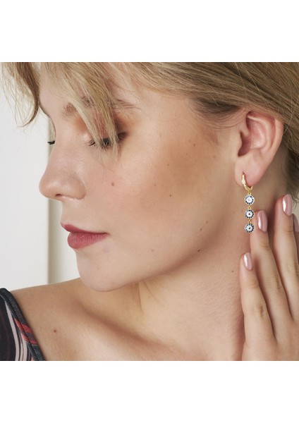 Nazarlı Sıralı Küpeler indirimleri