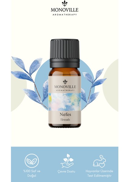 Nefes Uçucu Yağ Karışımı 10 ml %100 Doğal (Breath Essantial Oil Blend) fiyatları