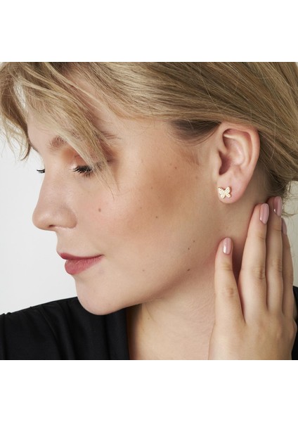 Taşlı Kelebek Küpeleri indirimleri