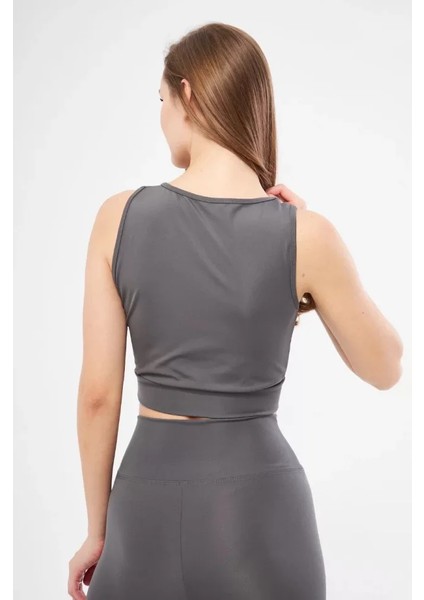 Kolsuz Dalgiç Baskılı Crop - Füme fiyatları