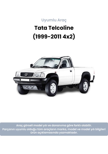 Tata Motors Tata Telcoline Keçeli/takım Ön Teker Bilyası (1999-2011 4x2) Tata Motors