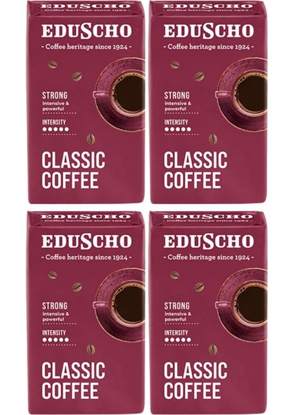 4'lü Eduscho Classic Strong 250GR