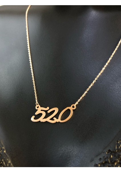 520 Acil Para Sekansı Rose Renk 925 Ayar Gümüş Sevgiliye Eşe Arkadaşa Hediye Kolye modelleri