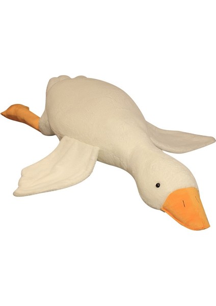 Yatakta Uyuyan Büyük Kaz Bebek Bebek Yastık Peluş Oyuncak Bebek Büyük Beyaz Kaz (Yurt Dışından)