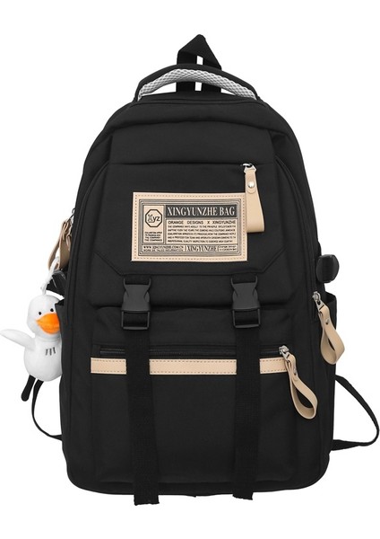 Ilkokul Öğrencileri ve Lise Öğrencileri Için Yüksek Kaliteli Okul Çantaları, Üniversiteli Kadın Sırt Çantaları (Yurt Dışından)