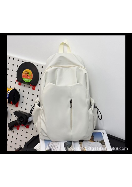 Ortaokul Öğrencileri ve Lise Öğrencileri Için Modaya Uygun, Gündelik, Basit, Büyük Kapasiteli Sırt Çantası, Seyahat Çantası (Yurt Dışından)