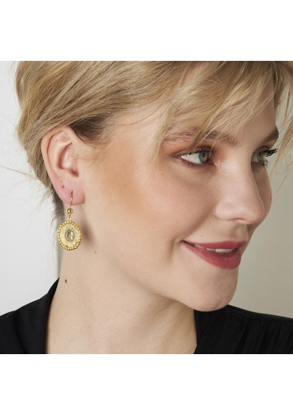 Dorika Çeyrekli Küpeler indirimleri