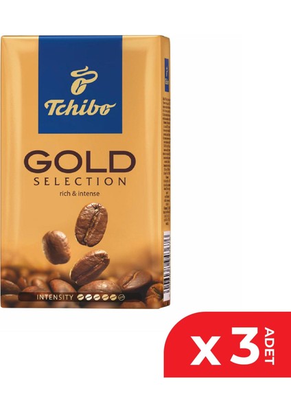 Gold Selection Filtre Kahve 250 gr 3'lü