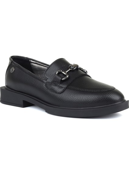 Pierre Cardin Pierre Cardin 54274 Kare Topuklu Loafer Kadın Ayakkabı