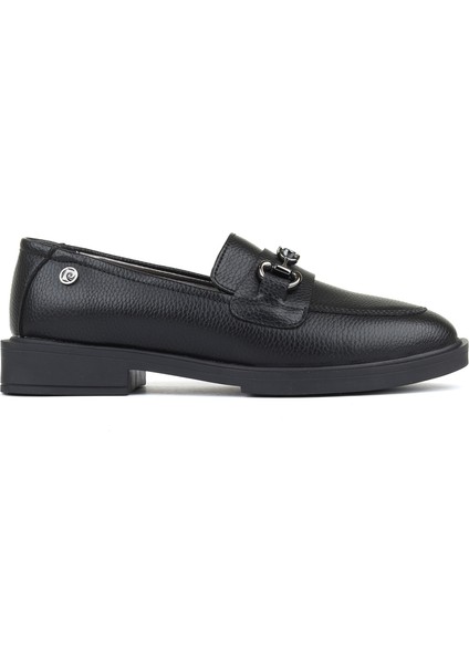 Pierre Cardin 54274 Kare Topuklu Loafer Kadın Ayakkabı