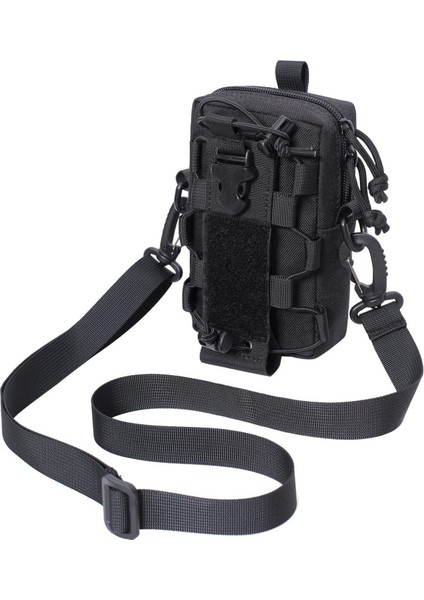 Attract Taktik Çanta Omuz Askısı Bel Çantası Kılıfı Seyahat Siyah Seyahat Için Çok Amaçlı (Yurt Dışından) fırsatları