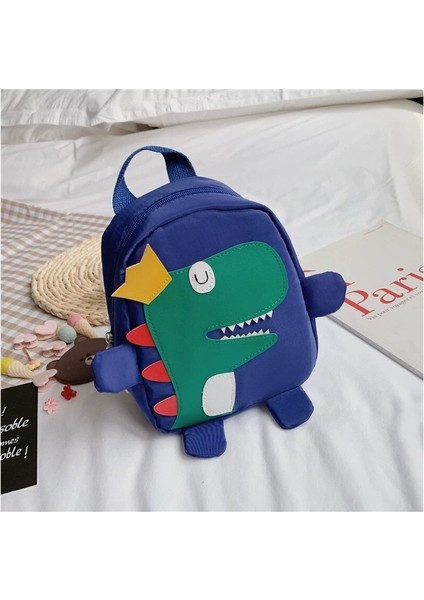 Karikatür Çocuklar Sırt Çantası Mini Anaokulu Schoolbag Peluş Dinozor Sırt Çantası Çocuk Okul Çantası Kız Erkekler Sırt Çantası (Yurt Dışından)