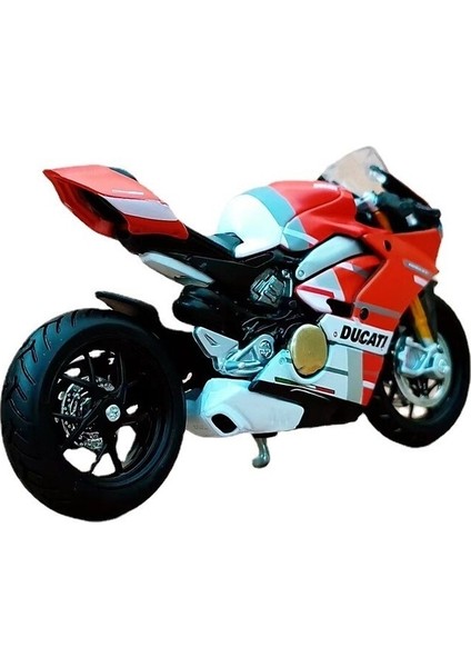 Fsfyb Meritor Ducati Kawasaki H2R Motosiklet R1 Modeli Simülasyon Alaşım Motosiklet Süsleri Koleksiyonu Piaggio 1946VESPA 98-Gri Mavi (Yurt Dışından)