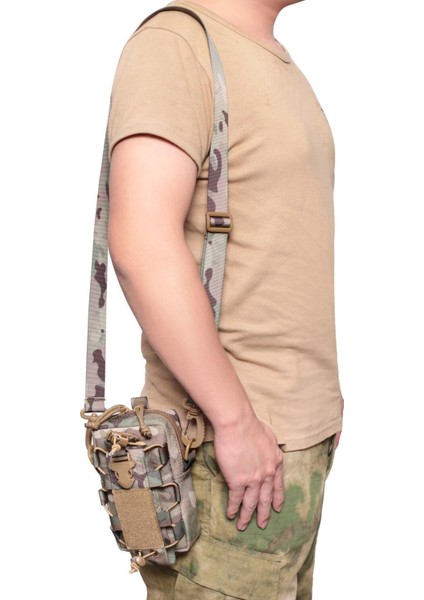 Attract Taktik Çanta Omuz Askısı Bel Çantası Kılıfı Seyahat Siyah Seyahat Için Çok Amaçlı (Yurt Dışından) fırsatları