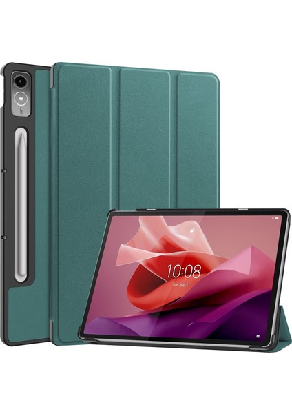 Xinqi Trading Lenovo Tab P12 12.7'' Folio Kılıf Çok Açılı Standlı Ince Hafif Koruyucu Kapak (Yurt Dışından)