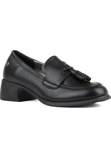 Pierre Cardin Pierre Cardin 54276 Kare Topuklu Loafer Kadın Ayakkabı