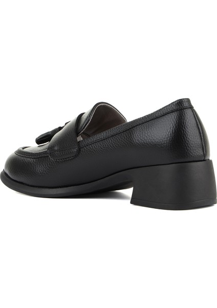 Pierre Cardin Pierre Cardin 54276 Kare Topuklu Loafer Kadın Ayakkabı